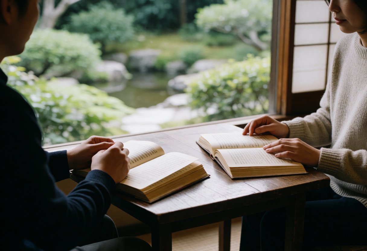 自宅で本を読む居心地の良い場所