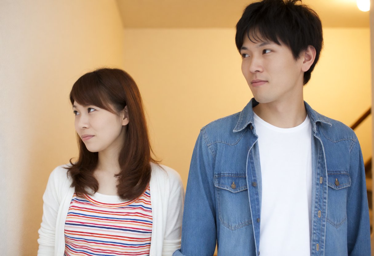 別れを悟る二人